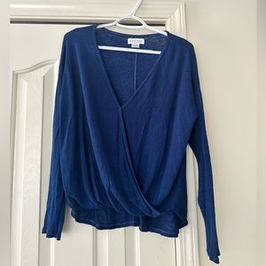 Velvet and Graham sweater, pullover with cross front detail from Anthropologie